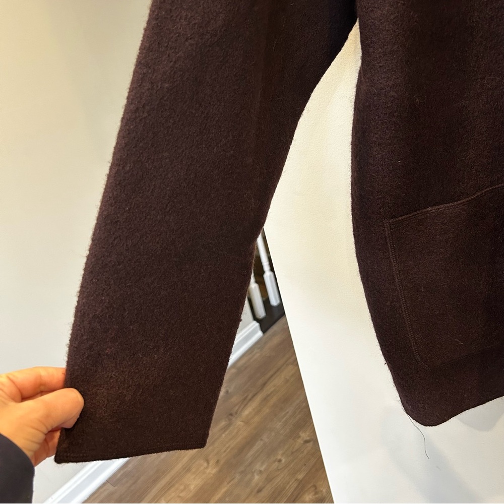 NWT DIALOGUE Brown 100% Wool Winter Warm Sweater Cardigan
Long Sleeve. Size 2X - Picture 4 of 7
